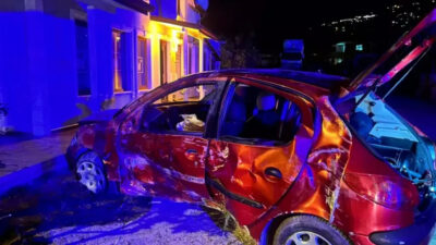 Sakarya’nın Sapanca ilçesinde takla atan otomobilde 4’ü çocuk 9 kişi