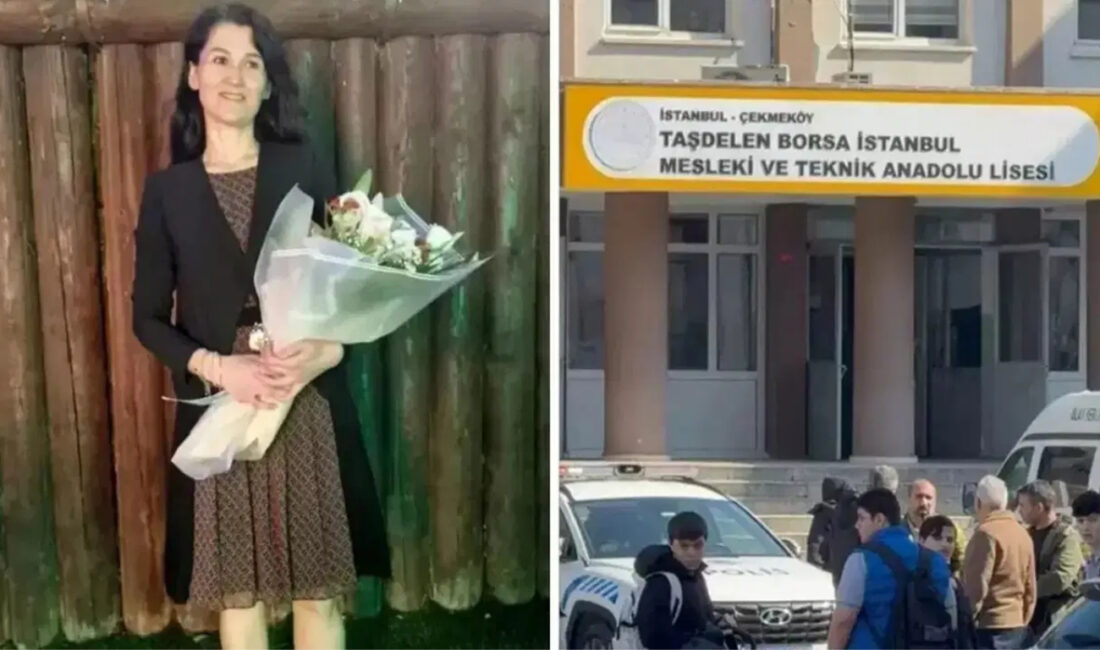 İstanbul Çekmeköy’de bir lisede yaşanan bıçaklı saldırıda hayatını kaybeden öğretmen