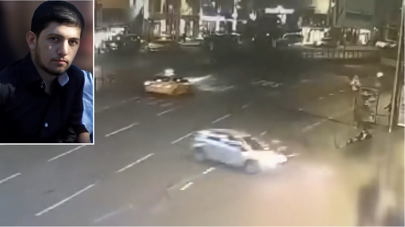 Şişhane’de otomobilin çarptığı motosikletin otobüs durağına savrulması sonucu 1 kişi