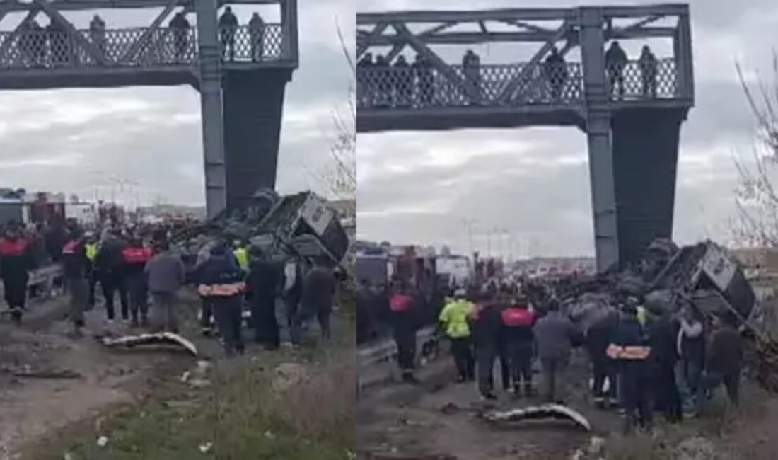 Son dakika haberi... Ankara-İstanbul kara yolunda meydana gelen feci kazada