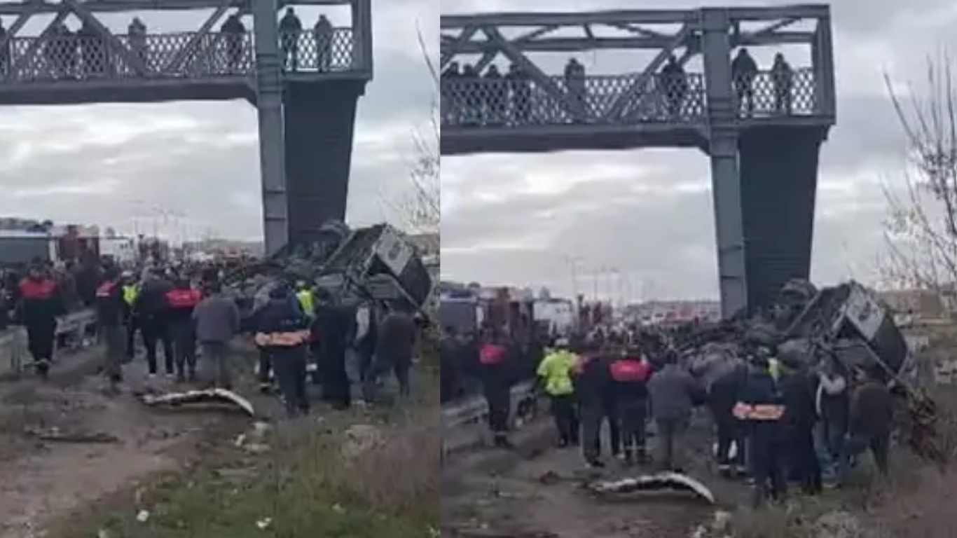Son dakika haberi... Ankara-İstanbul kara yolunda meydana gelen feci kazada