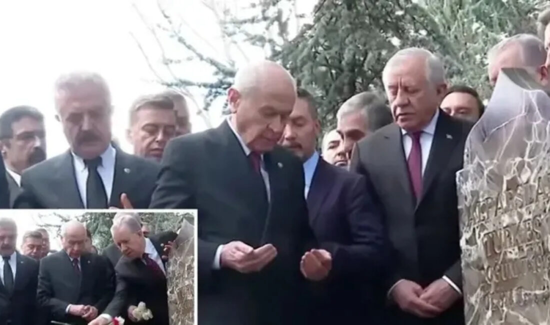 MHP Genel Başkanı Devlet Bahçeli, vefatının 29. yılında MHP Kurucu
