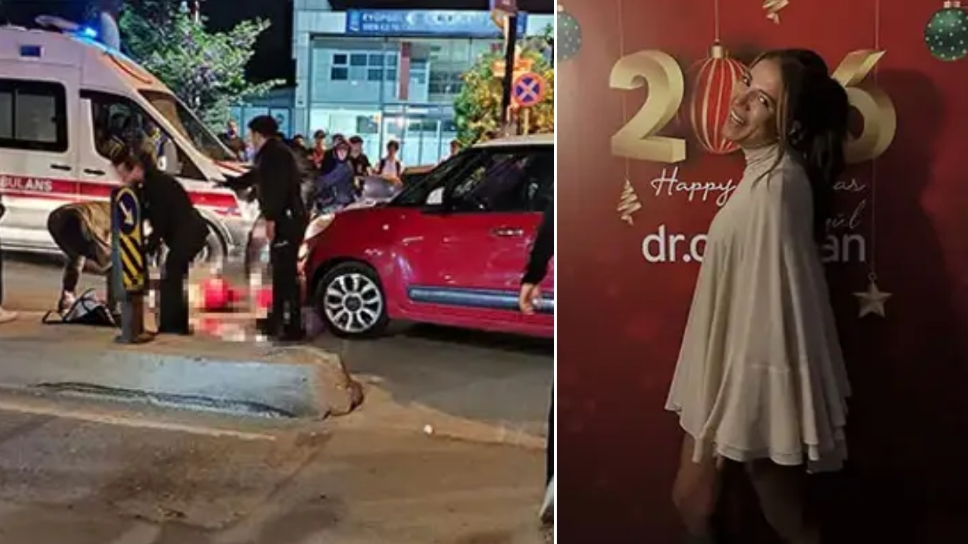 İstanbul Eyüpsultan’da yolun karşısına geçmek isterken otomobilin çarptığı iş kadını