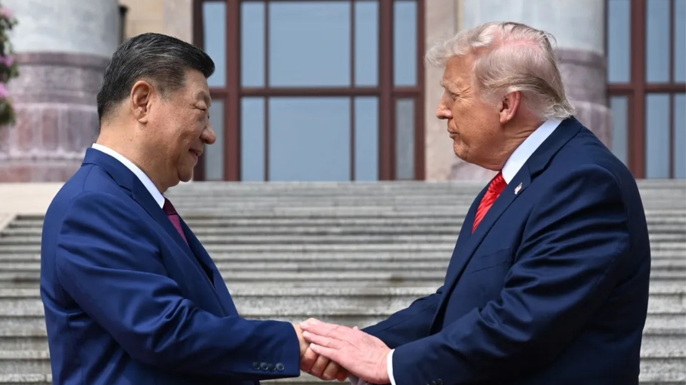 ABD Başkanı Donald Trump ile Çin Devlet Başkanı Şi Cinping’in
