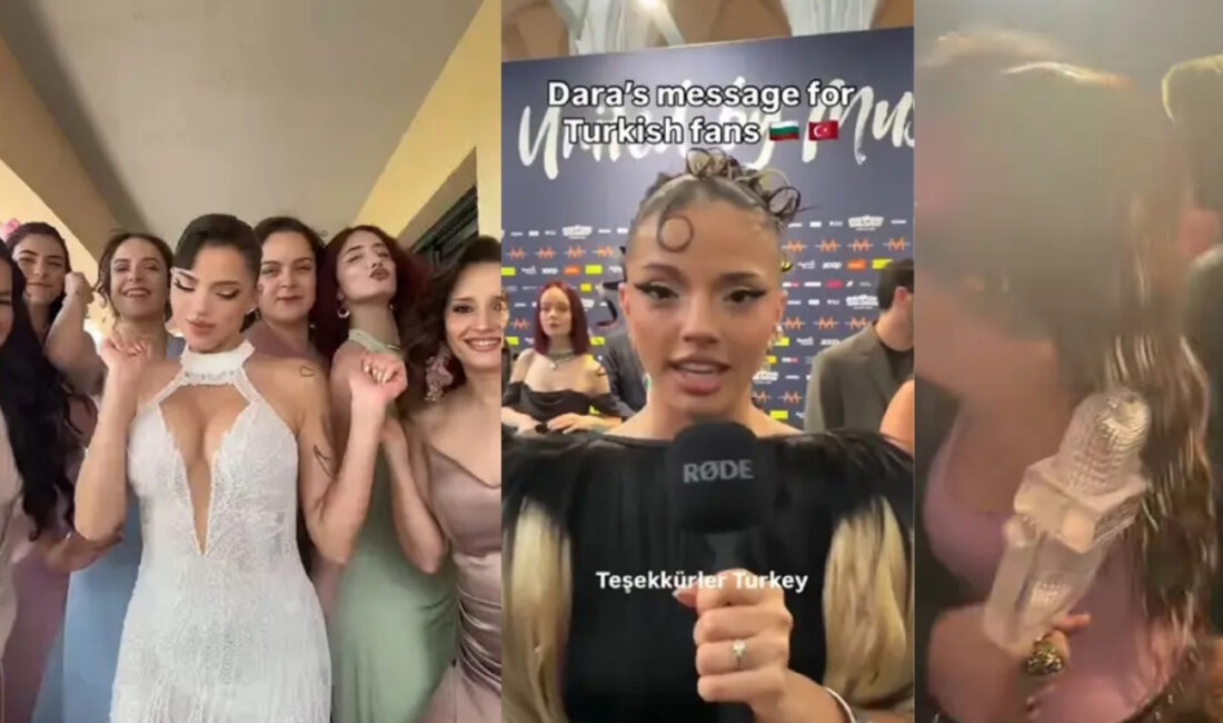 2026 Eurovision Şarkı Yarışması’nı kazanan Bulgar şarkıcı Dara, Türkçe öğrenmeye