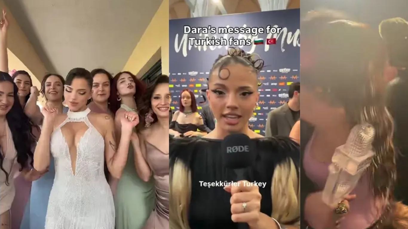 2026 Eurovision Şarkı Yarışması’nı kazanan Bulgar şarkıcı Dara, Türkçe öğrenmeye