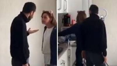 Denizli’de bir kişinin TikTok canlı yayınında eşi olduğu belirtilen kadına