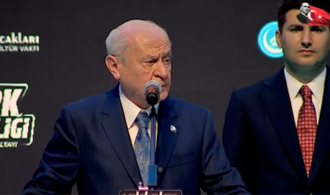 Devlet Bahçeli, Türk Gençliği Büyük Kurultayı’nda yaptığı konuşmada “Terörsüz Türkiye”