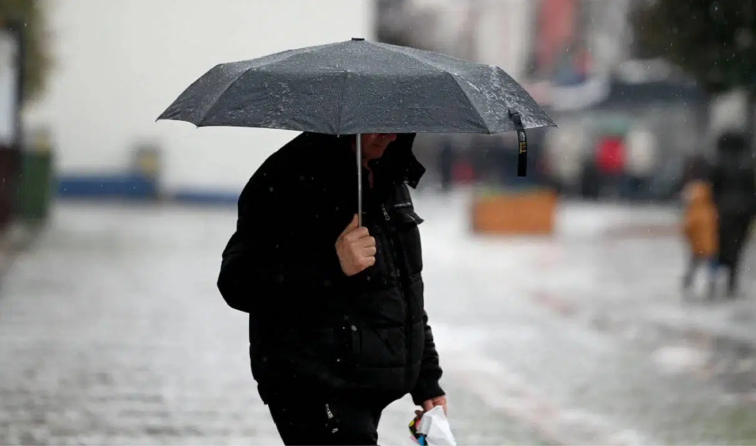 Meteoroloji’nin 1 Mayıs raporuna göre Türkiye genelinde sağanak yağış etkili