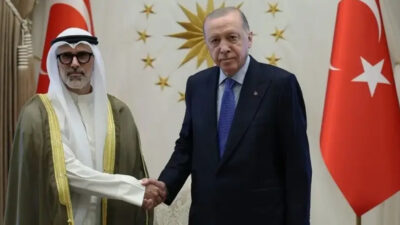 Cumhurbaşkanı Erdoğan, Kuveyt Dışişleri Bakanı Cerrah el-Ahmed es-Sabah’ı Ankara’da kabul
