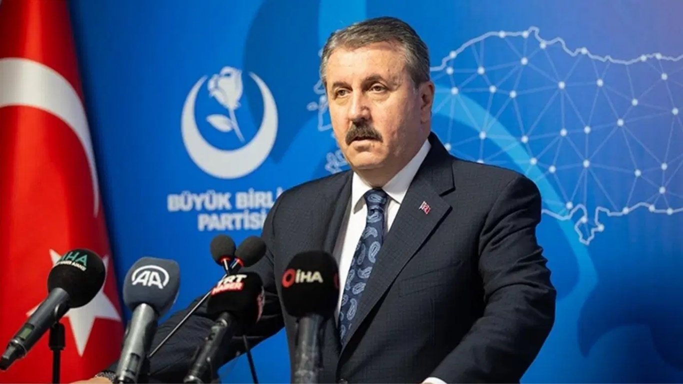 BBP Genel Başkanı Mustafa Destici, Ankara’daki il kongresinde yaptığı açıklamalarda