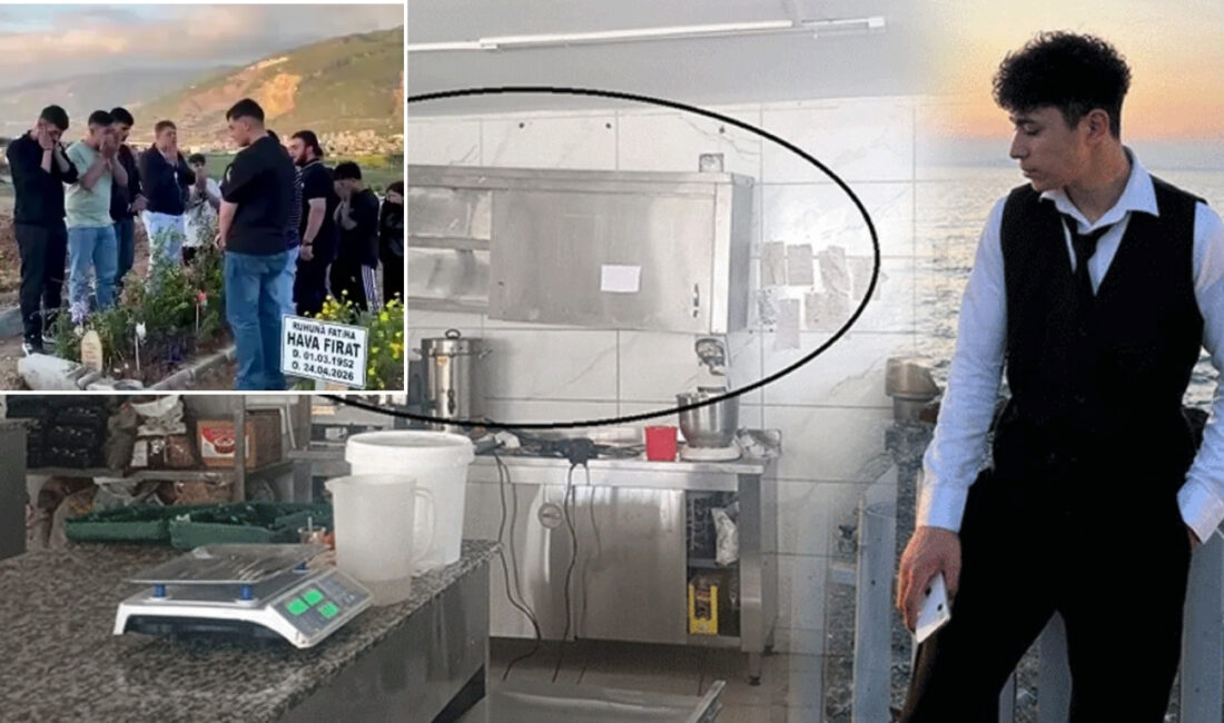 Hatay’da staj yaptığı pastanede elektrik akımına kapılarak yaşamını yitiren 16