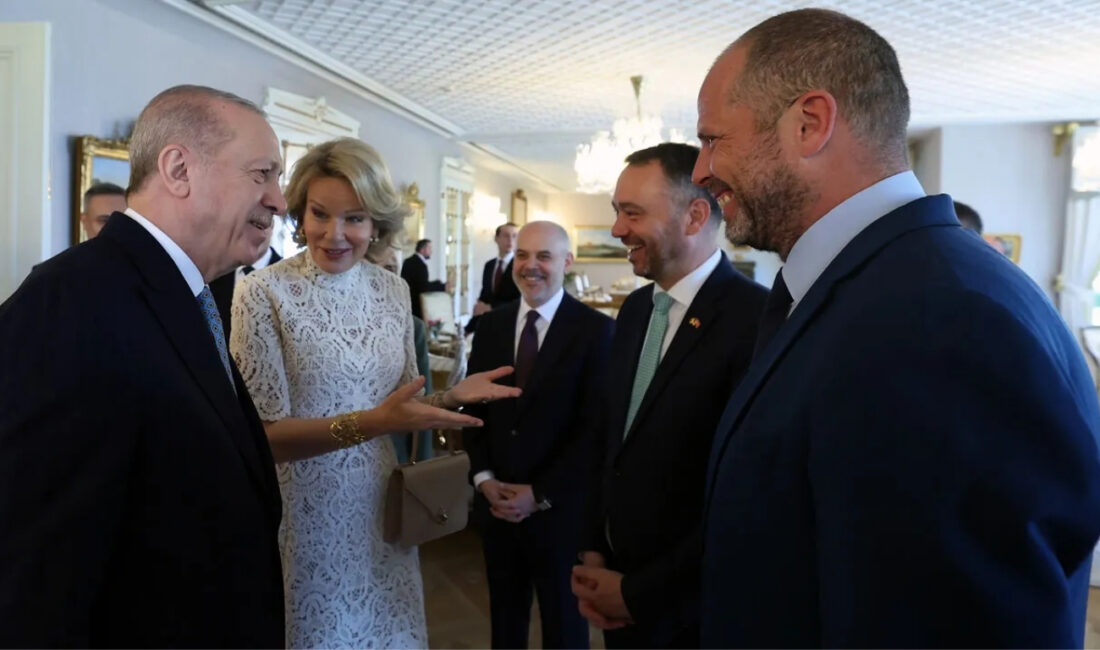 Belçika Kraliçesi Mathilde’nin Türkiye ziyareti kapsamında düzenlenen Türkiye-Belçika İş Forumu,