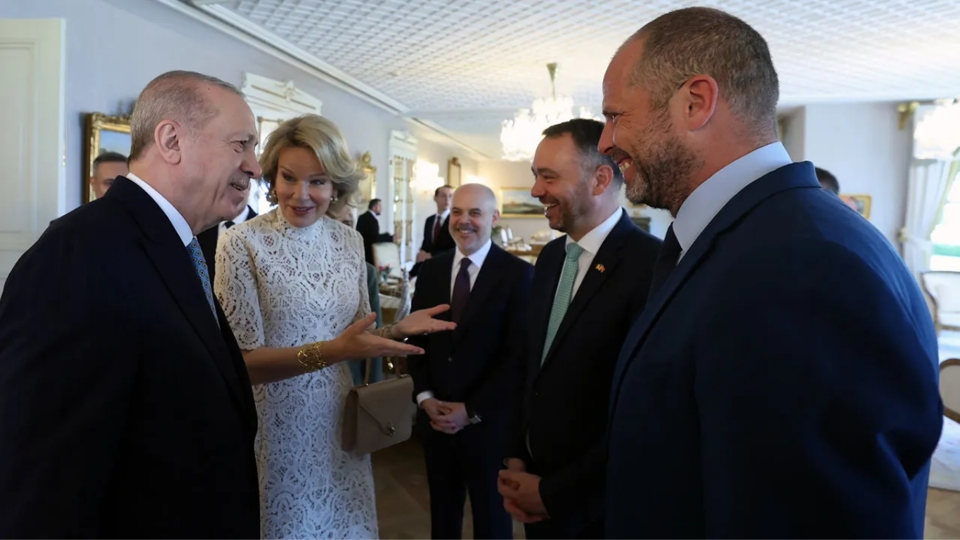 Belçika Kraliçesi Mathilde’nin Türkiye ziyareti kapsamında düzenlenen Türkiye-Belçika İş Forumu,