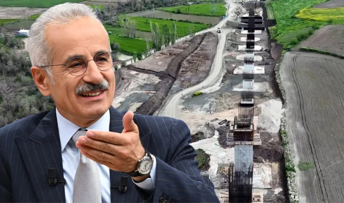 
Ulaştırma ve Altyapı Bakanı Abdulkadir Uraloğlu, Ankara-Kırıkkale-Çorum-Samsun Hızlı Tren Hattı’nda