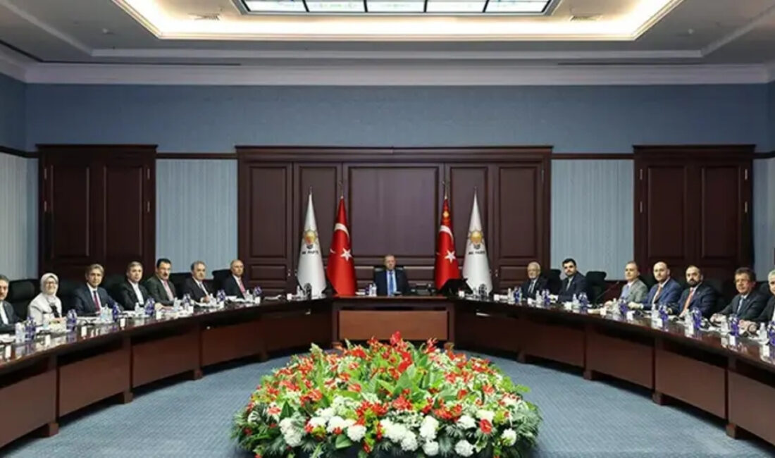 Cumhurbaşkanı Recep Tayyip Erdoğan başkanlığında toplanan AK Parti Merkez Yürütme