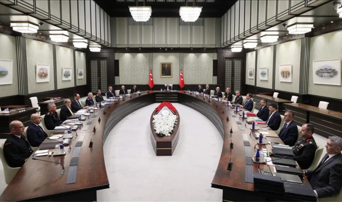 Milli Güvenlik Kurulu, Cumhurbaşkanı Recep Tayyip Erdoğan başkanlığında yarın Beştepe’de