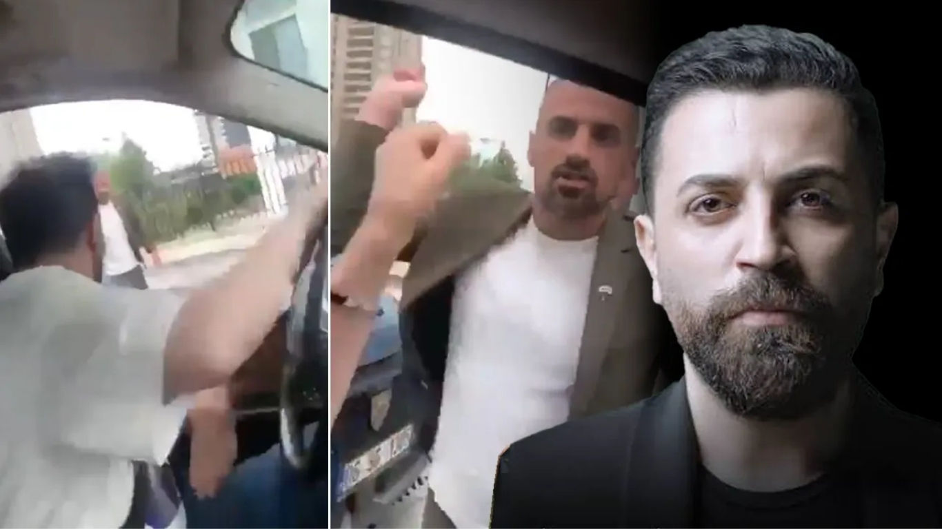 Türk halk müziği sanatçısı İsmail Altunsaray, Ankara’da trafikte yaşanan yol