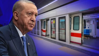 Cumhurbaşkanı Recep Tayyip Erdoğan'ın katılımıyla Halkalı-İstanbul Havalimanı Metro Hattı'nın ikinci