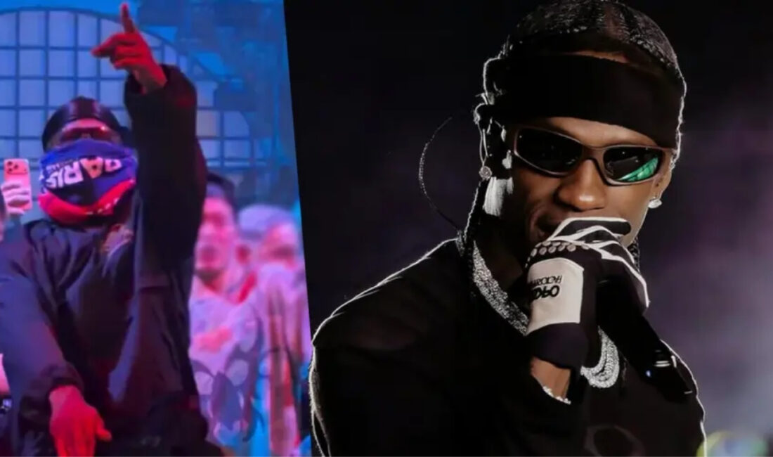 Dünyaca ünlü rapçi Travis Scott’ın İstanbul konseri kısa süren sahne