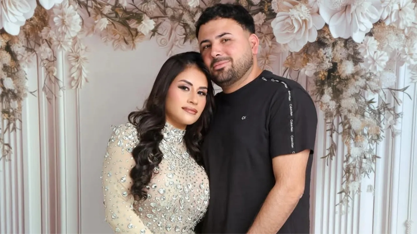 Gabriela de los Ángeles Sanarrusia Chavarria ile erkek arkadaşı Jorge