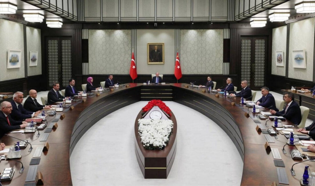 Cumhurbaşkanı Recep Tayyip Erdoğan başkanlığında gerçekleştirilecek Kabine Toplantısı bugün Beştepe'de