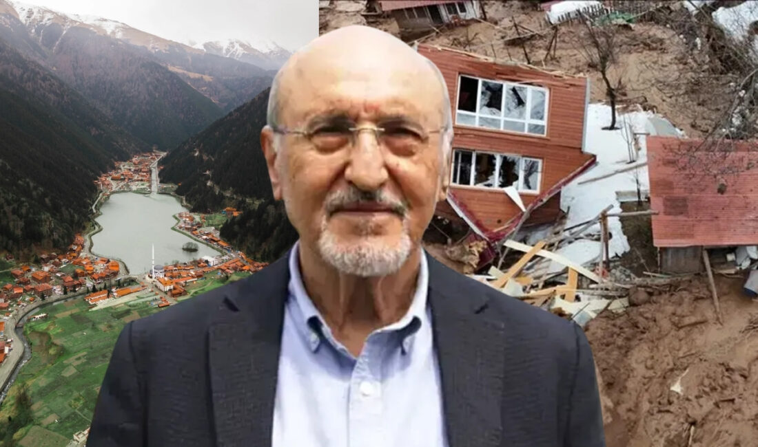 Prof. Dr. Osman Bektaş, artan sağanak yağışların ardından Trabzon ve