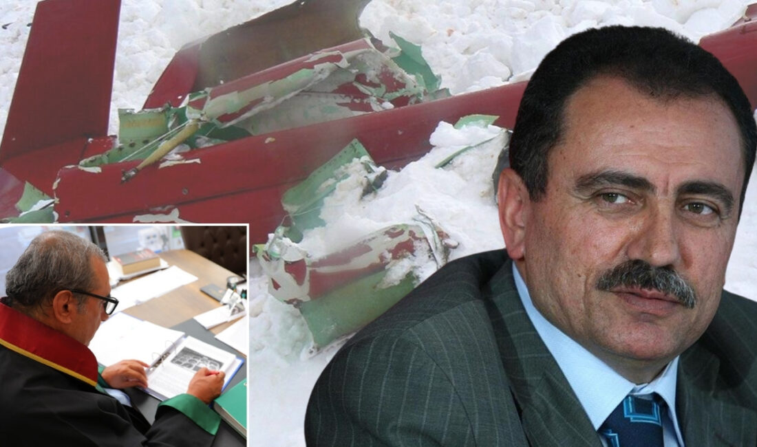 Muhsin Yazıcıoğlu ve beraberindeki 5 kişinin hayatını kaybettiği helikopter kazasına