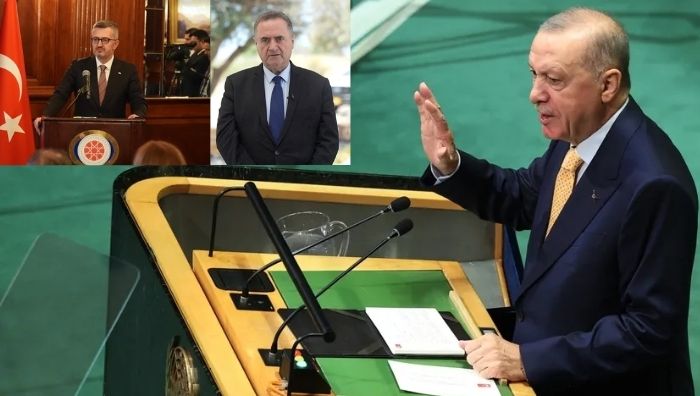İsrail Savunma Bakanı Israel Katz, Cumhurbaşkanı Recep Tayyip Erdoğan'ın BM