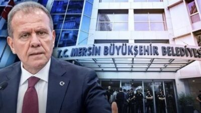 Mersin Büyükşehir Belediye Başkanı Vahap Seçer'in tutuklanarak görevden uzaklaştırılmasının ardından