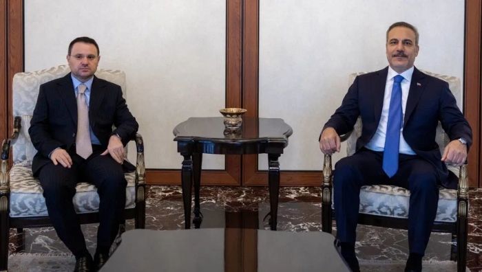 Dışişleri Bakanı Hakan Fidan ile Adalet Bakanı Akın Gürlek, Ankara’da