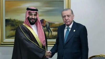 Cumhurbaşkanı Recep Tayyip Erdoğan, Suudi Arabistan Veliaht Prensi Muhammed bin