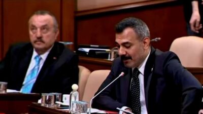 İstanbul Büyükşehir Belediyesi (İBB) Meclisi’nin ekim ayı toplantısında konuşan MHP