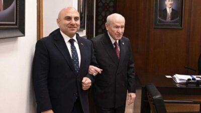 Azerbaycan’ın Ankara Büyükelçisi Reşad Aslanov, MHP Genel Merkezi’nde Genel Başkan