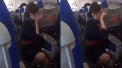 China Eastern Airlines’ın Hefei-Dalian seferinde servis sırasında yaşanan küçük bir