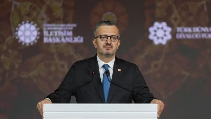 Cumhurbaşkanlığı İletişim Başkanı Burhanettin Duran, Ankara'da düzenlenen Türk Dünyası Diyalog